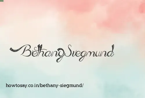 Bethany Siegmund