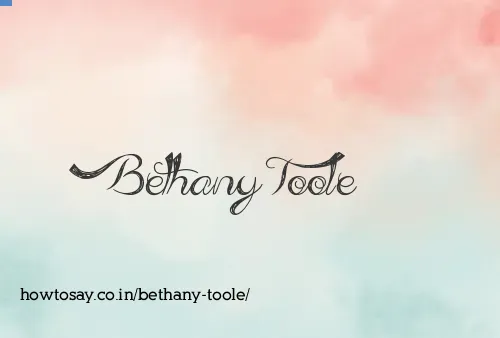 Bethany Toole