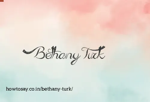 Bethany Turk