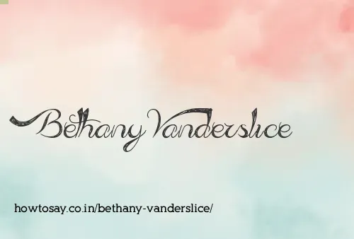 Bethany Vanderslice