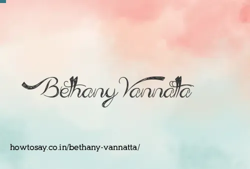 Bethany Vannatta