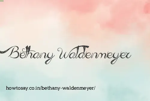 Bethany Waldenmeyer