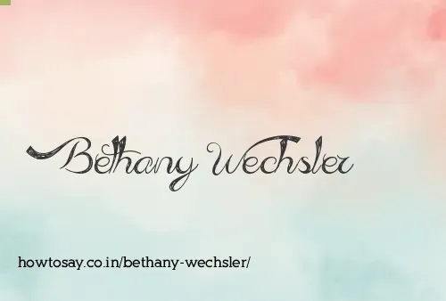 Bethany Wechsler