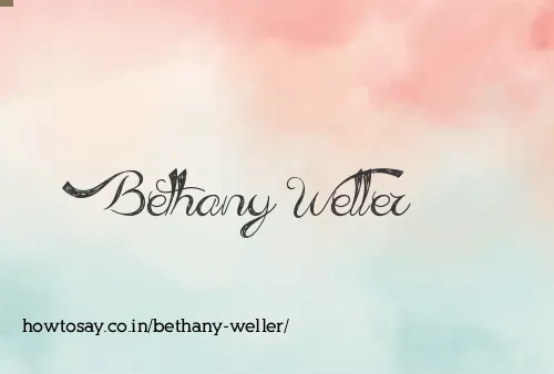 Bethany Weller