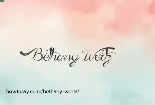 Bethany Wertz