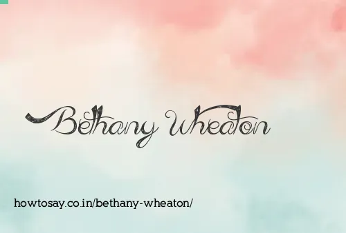 Bethany Wheaton