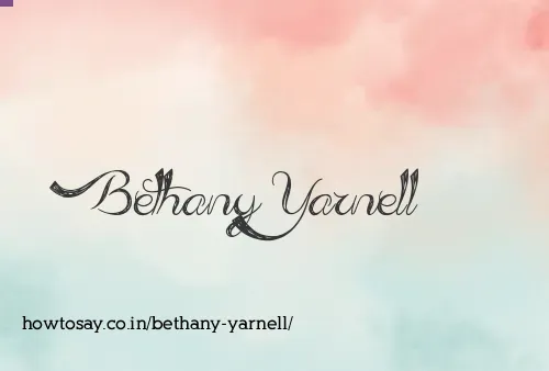 Bethany Yarnell
