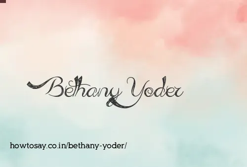 Bethany Yoder