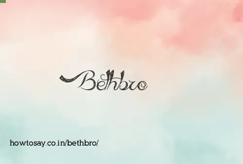 Bethbro