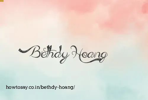 Bethdy Hoang