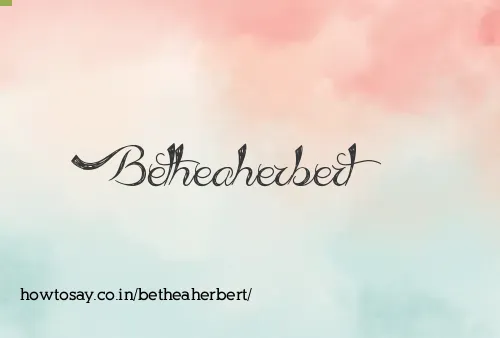 Betheaherbert
