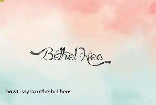 Bethel Heo