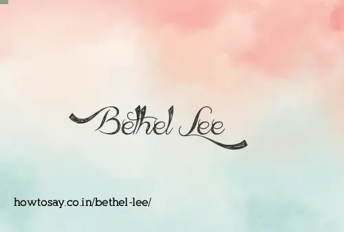 Bethel Lee