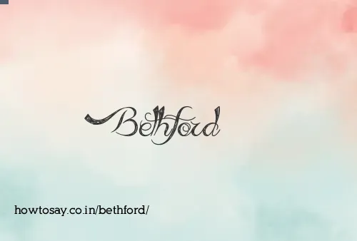 Bethford