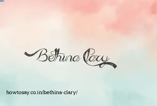 Bethina Clary