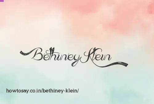 Bethiney Klein