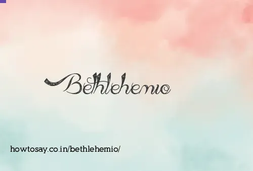 Bethlehemio