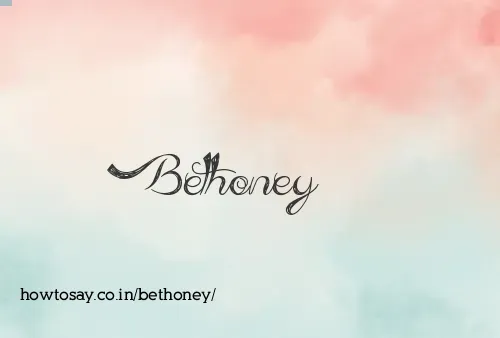 Bethoney