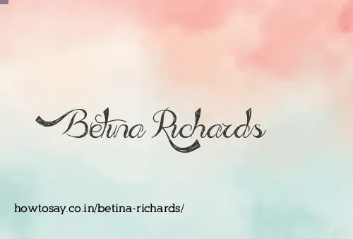 Betina Richards