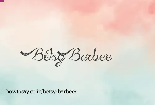 Betsy Barbee