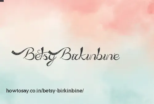 Betsy Birkinbine