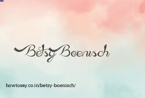 Betsy Boenisch