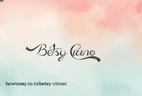 Betsy Cirino