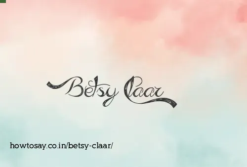 Betsy Claar