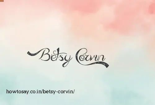 Betsy Corvin
