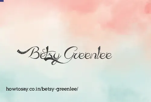 Betsy Greenlee
