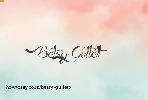 Betsy Gullett