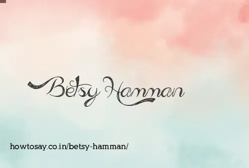 Betsy Hamman