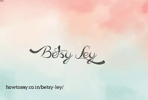 Betsy Ley