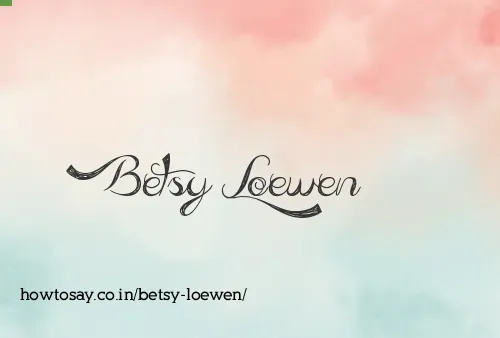 Betsy Loewen