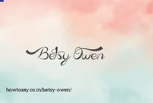 Betsy Owen
