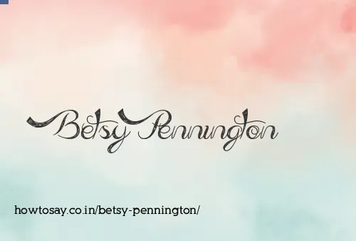 Betsy Pennington