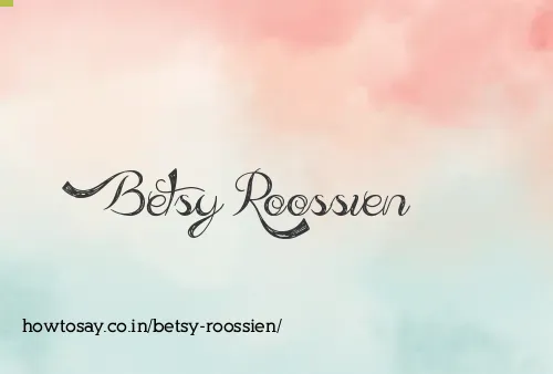 Betsy Roossien