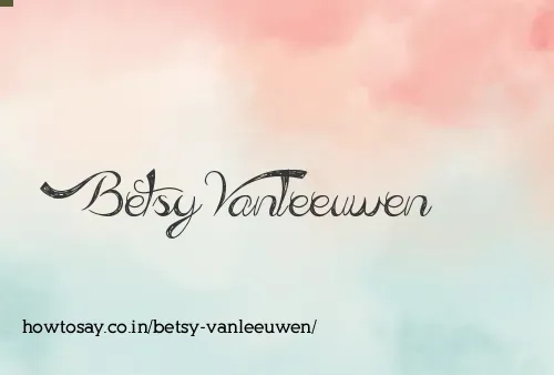 Betsy Vanleeuwen
