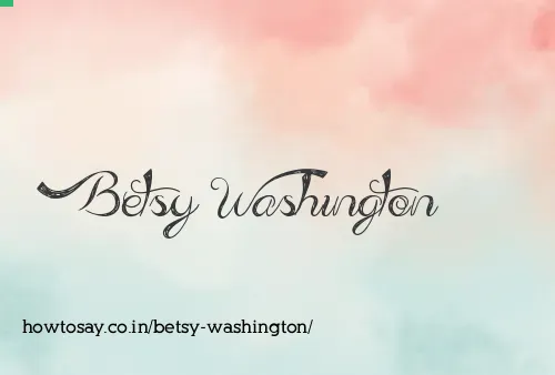 Betsy Washington