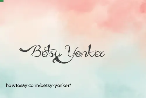 Betsy Yonker