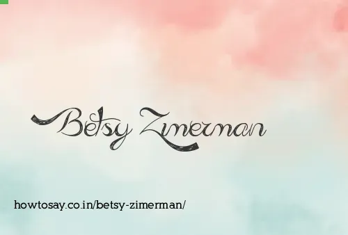 Betsy Zimerman