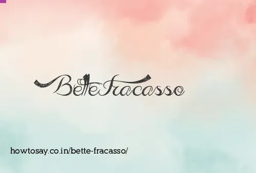 Bette Fracasso