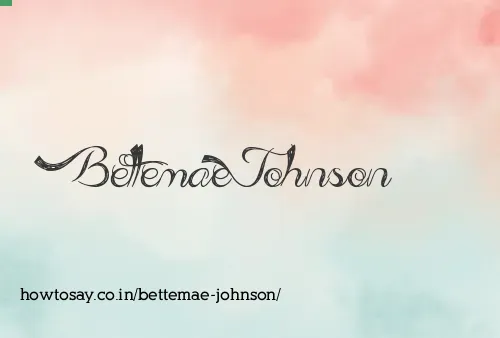 Bettemae Johnson