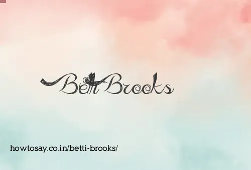 Betti Brooks