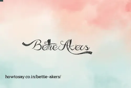 Bettie Akers