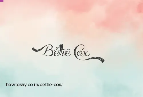 Bettie Cox