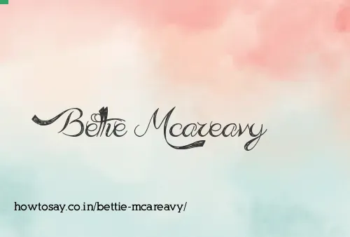 Bettie Mcareavy