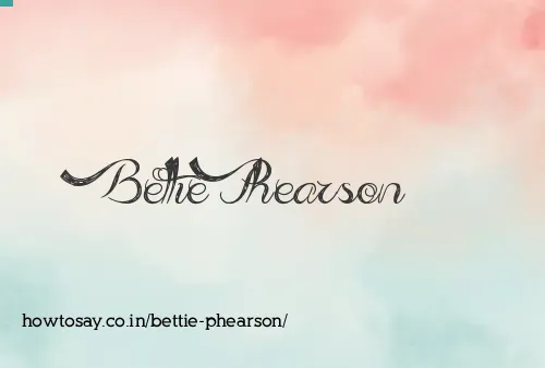 Bettie Phearson
