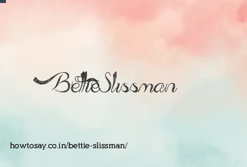Bettie Slissman