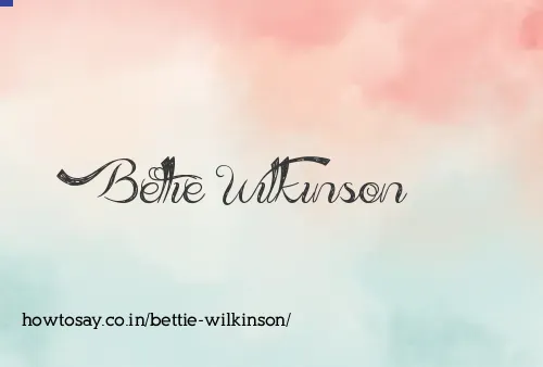 Bettie Wilkinson
